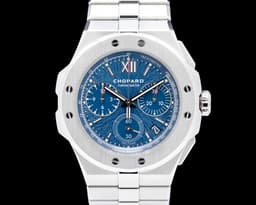 Alpine Eagle XL Chronograph Blue Dial 44mm SS Automatic