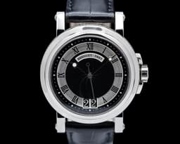 Marine Big Date Black Dial SS