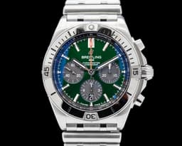 Chronomat B01 42mm SS Green Dial