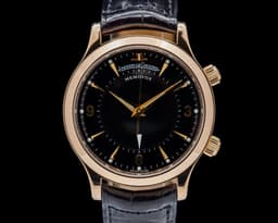 Master Memovox Black Dial 18K Rose Gold