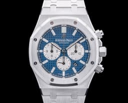 Royal Oak Chronograph Blue Dial SS 41MM