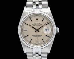 Datejust Silver Stick Dial SS / SS