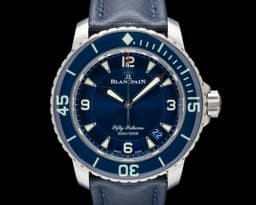 Fifty Fathoms Titanium Blue Dial