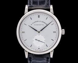 Grand Saxonia 307.026 Automatik 18K White Gold