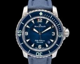 Fifty Fathoms Titanium Blue Dial