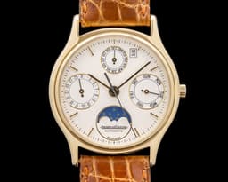 Perpetual Calendar Enamel Dial 18K Yellow Gold