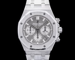 Royal Oak Chronograph Ruthenium Dial 38MM SS