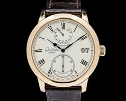 Senator Chronometer 18K Yellow Gold Silver Dial