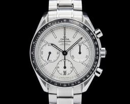 Speedmaster Racing Co-Axial Chronograph Silver Dial SS