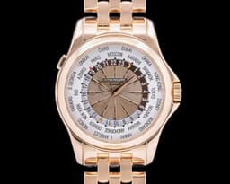 World Time 5130/1R 18K Rose Gold / Bracelet