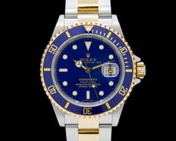 Submariner 16613 Blue Dial SS / 18K SHARP