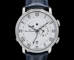 Villeret Reveil GMT Alarm SS White Dial