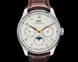 Portugieser Perpetual Calendar SS Boutique Silver Dial