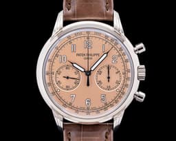 Chronograph 5172G Salmon 18K White Gold