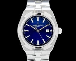 Overseas 4600v Automatic Blue Dial SS 2024