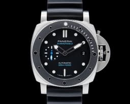 Submersible 42 SS Black Dial