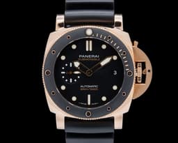 Luminor Submersible 42 "Goldtech" Black Dial