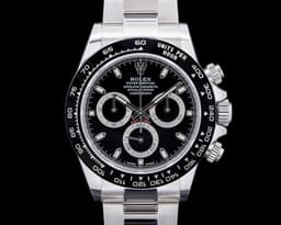 Daytona 116500 Ceramic Bezel SS Black Dial