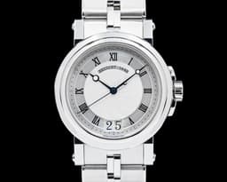 Marine Automatic Big Date SS Silver Dial