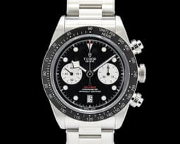 Black Bay Chronograph SS Black Dial