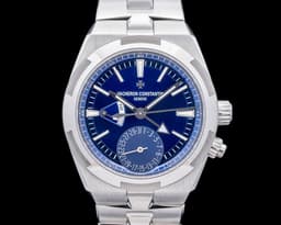 Overseas Dual Time SS Blue Dial 2024