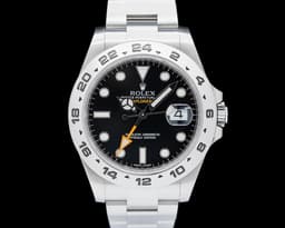 Explorer II 216570 SS Black Dial