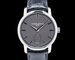 Patrimony Traditionnelle Manual Wind Platinum Gray Dial