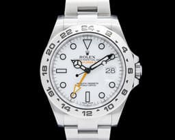 Explorer II 216570 SS White Dial