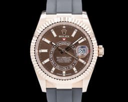 Sky Dweller 18K Rose Gold Chocolate Dial 2025
