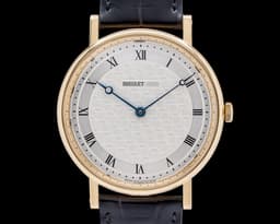 Classique Manual Wind 18K Yellow Gold Silver Dial