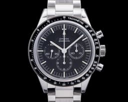 Speedmaster "Ed White" Chronograph SS Black Dial