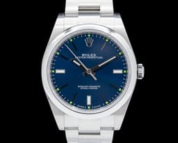 Oyster Perpetual 114300 SS Blue Stick Dial