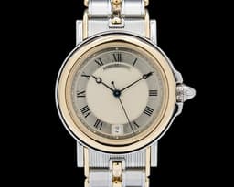 3400SA Marine Automatic SS / 18K Yellow Gold Silver Dial