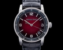 Code 11:59 Automatic 18K White Gold Burgundy Dial