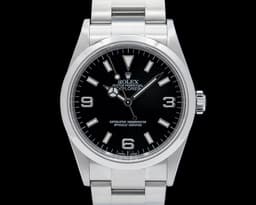 114270 Explorer I 36MM SS Black Dial