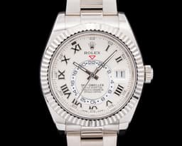 Sky Dweller 326939 18K White Gold Silver Dial