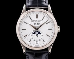 Annual Calendar 5396G 18K White Gold Silver Dial