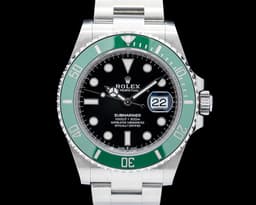 Submariner Date 126610LV "Kermit Green" SS Black Dial
