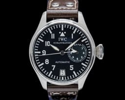 Big Pilot 5002 7-Day SS Black Dial FULL SET