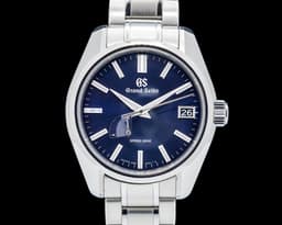 SBGA375G Spring Drive Heritage Power Reserve SS Blue Dial