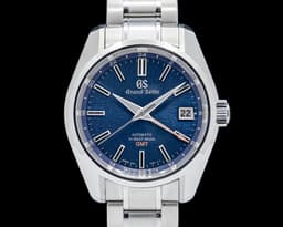 Heritage Hi-Beat 36000 GMT Blue Dial SS LIMITED EDITION