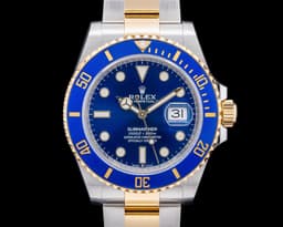 Submariner 126613LB 18K Yellow Gold /SS Blue Dial