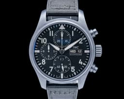 Top Gun Chronograph Ceratanium Black Dial