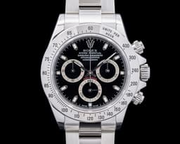 Daytona 116520 SS Black Dial
