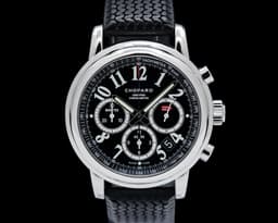 Mille Miglia Classic Chronograph SS Black Dial