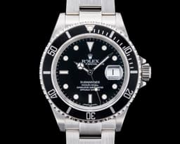 Submariner Date 16610 SS Black Dial