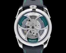 M.A.D 1 SS Green Dial