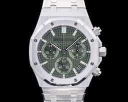Royal Oak Chronograph SS Green Dial