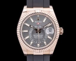Sky Dweller 326235 18K Everose Gold Rhodium Dial 2024