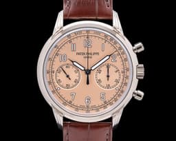 5172G Chronograph 18K White Gold Salmon Dial